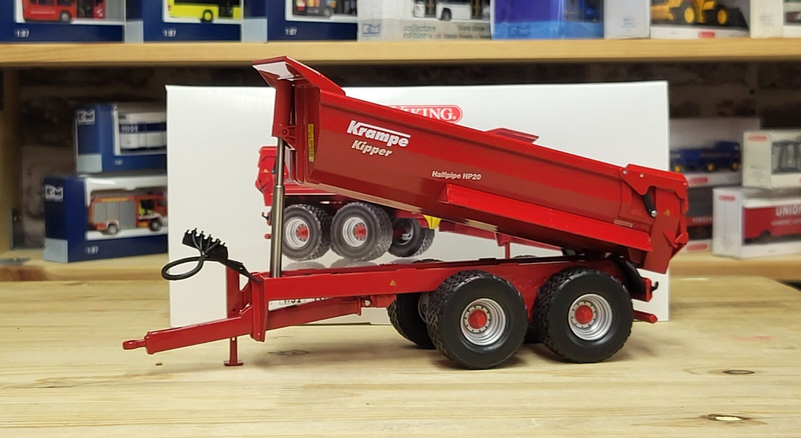 KRAMPE HALFPIPE HP20 by WIKING | UNBOXED | Farm model review