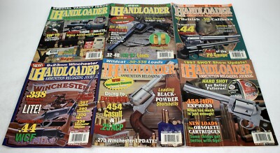 Vintage 1997 Handloader: The Journal of Ammunition... Complete Year - Lot of 6