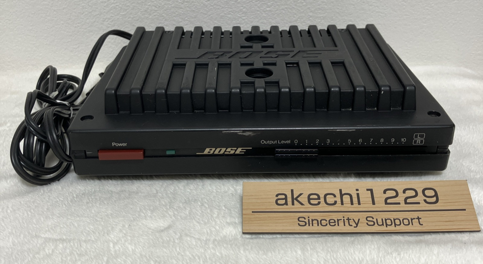 BOSE パワーアンプ 1705 2 BOSE 1705II(1705-2)の仕様 ボーズ
