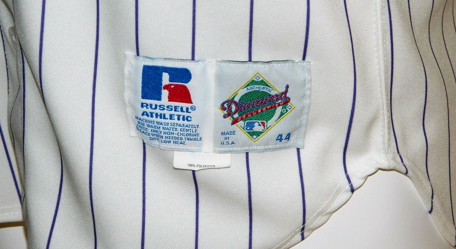 1998 Tony Batista Game Worn Arizona Diamondbacks Inaugural Home Jersey #10