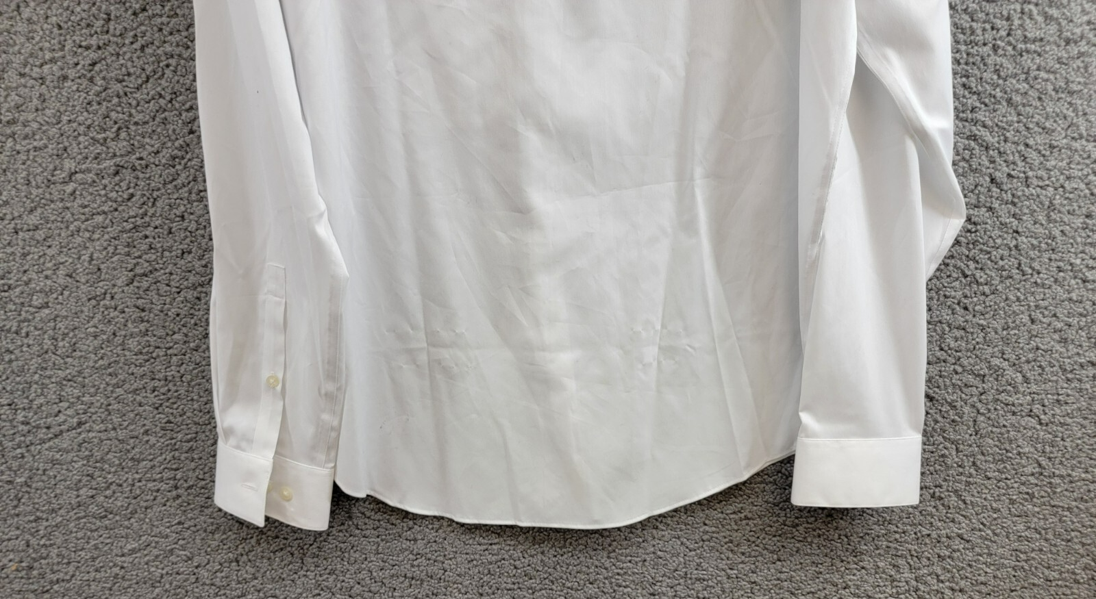 Calvin Klein Infinite Color Regular Fit Dress Shirt Men's M 15-15.5 34-35 White - Picture 15 of 19
