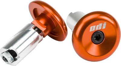 ODI - F71APO - ALUMINUM BAR END PLUGS ORANGE