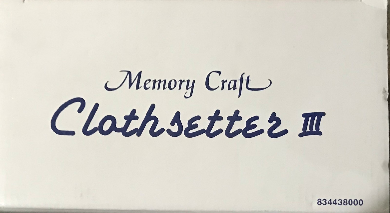 Genuine Janome Memory Craft Clothsetter III 3 NEW in Box Placement Tool