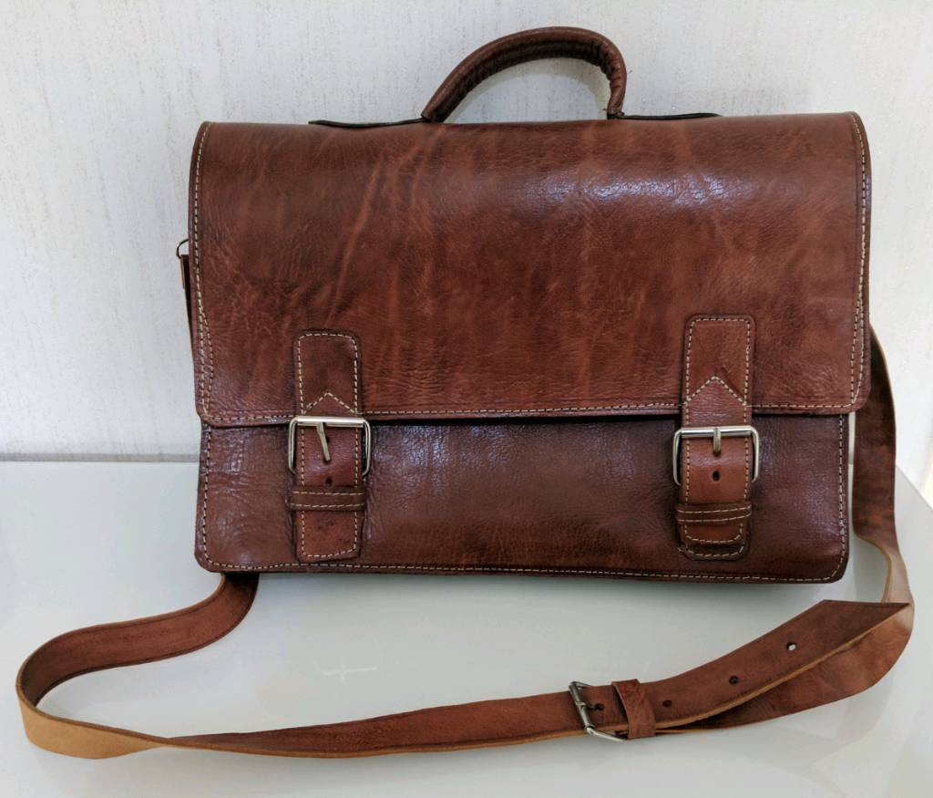 Cowhide Leather Laptop Messenger bag in Kings Park, Glasgow Gumtree
