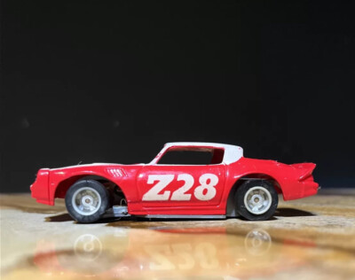 Vintage Tyco Chevrolet Camaro Z28 Slot Car Red -HONG KONG