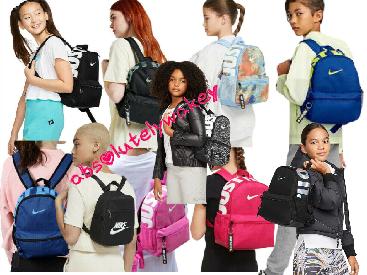 Nike JDI JUST DO IT Kids Junior Mini Backpack Boys Girls