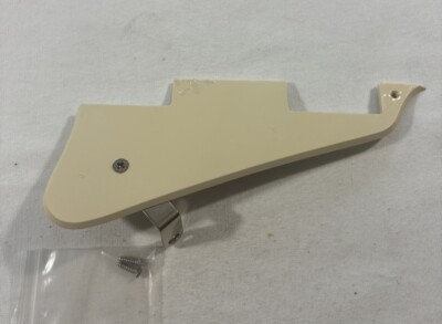2010 Epiphone Les Paul Standard Cream Pickguard Single-Ply w/ HW
