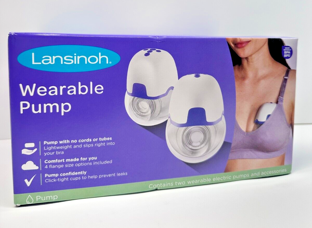 🔥Lansinoh Hands-Free Lightweight & Portable Wearable Breast Pump