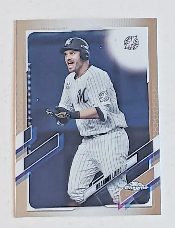 2021 Topps Chrome Nippon Brandon Laird Chiba Lotte Marines 2021 Topps Chrome Nippon Brandon Laird Chiba Lotte Marines