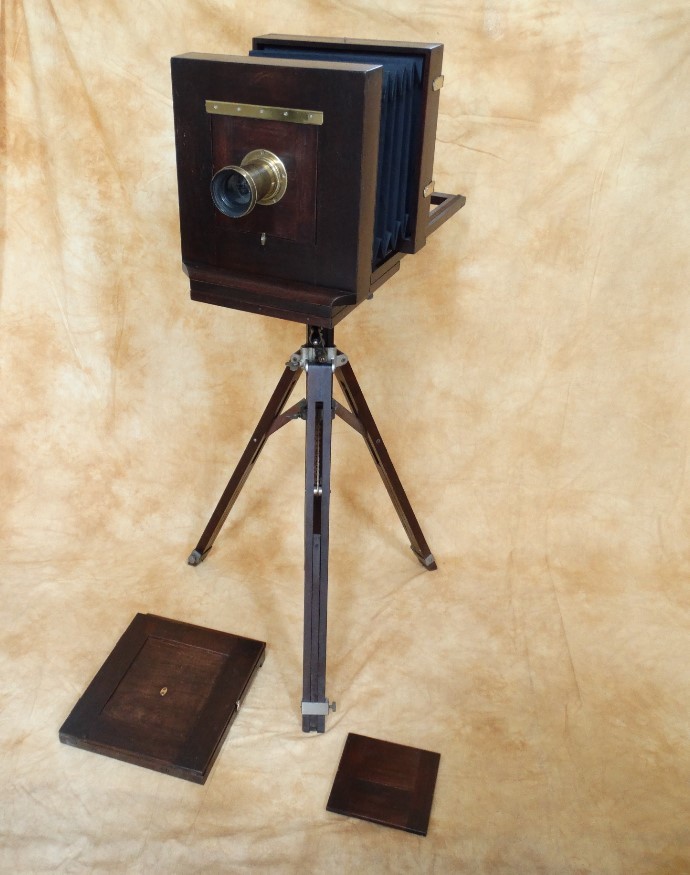 8X10 Wet Plate Camera by the Star Camera Company With A Great Dallmeyer Lens