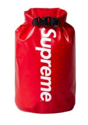 SS16 Supreme Sealline 5L Nimbus Asciutto Sacca Impermeabile Rosso Nuovo Chiuso