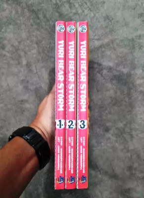 Yuri Bear Storm Manga By Ikunigomakinako Volume 1-3 (End) English Version DHL