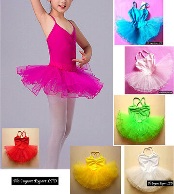 Tutù Saggio Danza Bambina Girl Ballet Tutu Dress Danc006