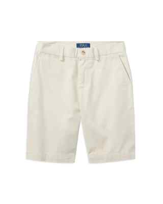 Polo Ralph Lauren L19410 Boys Sand Vintage Chino Prospect Shorts Size 12