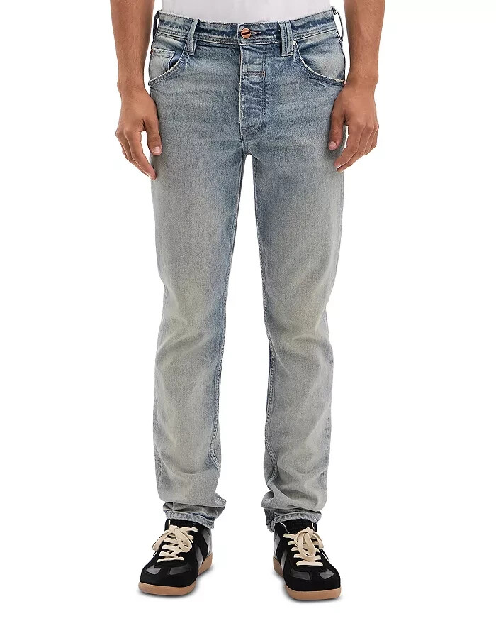 VAYDER Straight Jeans Mens 34 Vito Belt Loops Five-Pocket Zip Fly Button Closure - Picture 1 of 18