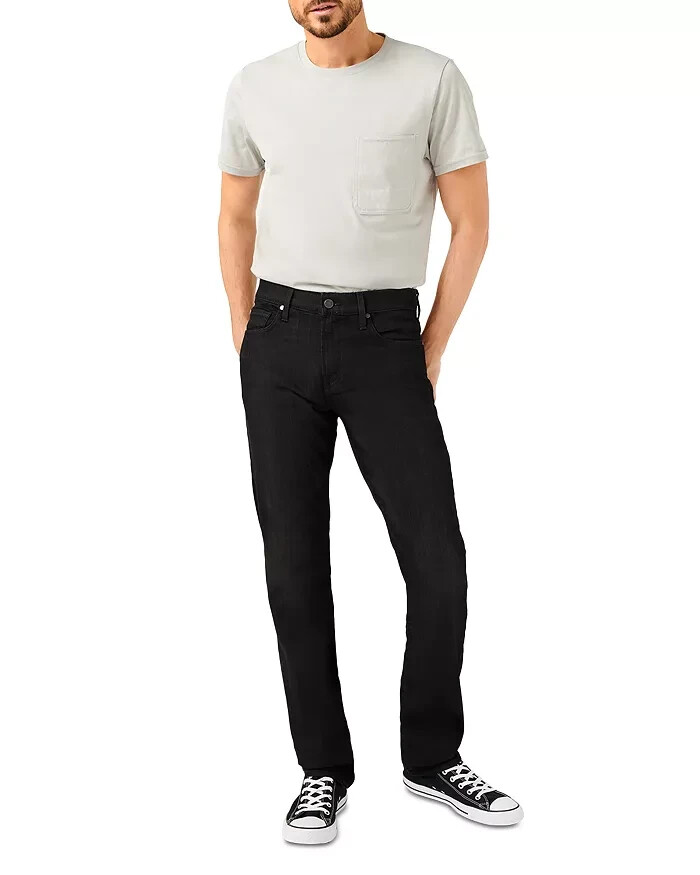 7 For All Mankind Slimmy Squiggle Slim Fit Jeans Mens 36 Code 66 5-Pocket Design - Picture 1 of 17