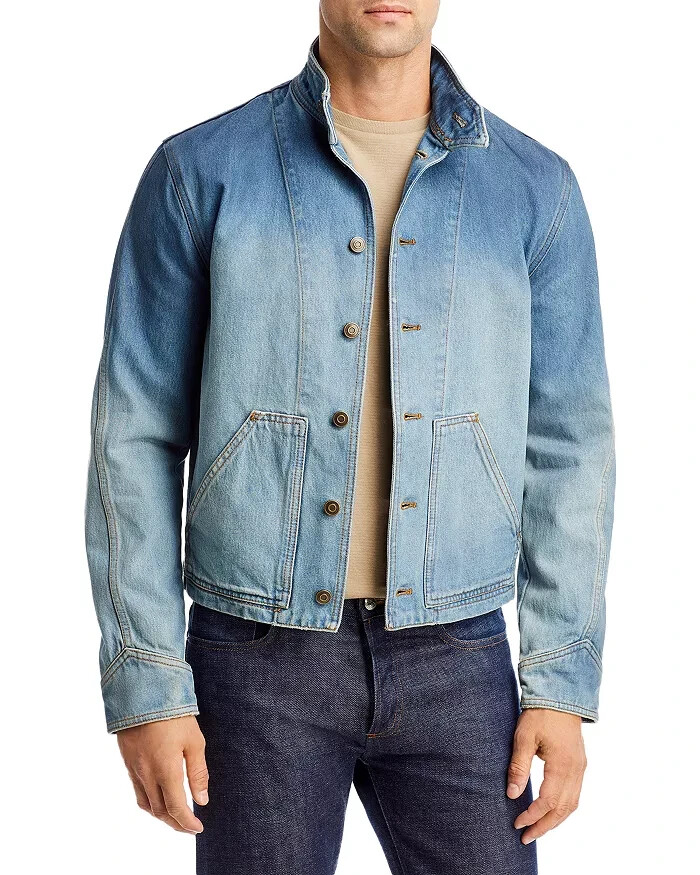 ジャケット・アウター 40s \"Beautiful Sun-faded\" Denim Jacket Vintage 60s 70s Patina Sun Faded Wrangler Jean Jacket