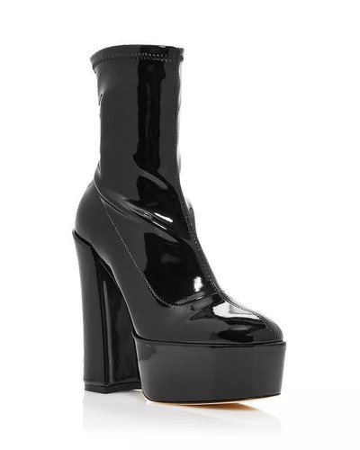 

Женские ботинки на платформе Stuart Weitzman Skyhigh 145, черные, 38,5 евро, США, Black