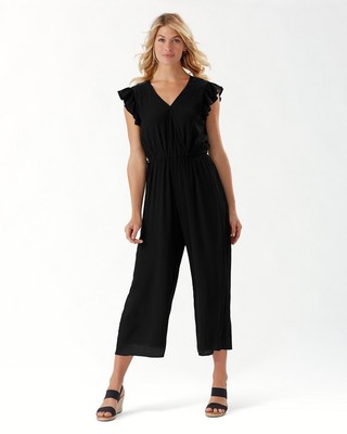 

Женский газовый комбинезон Tommy Bahama Oasis Waves, черный, большой