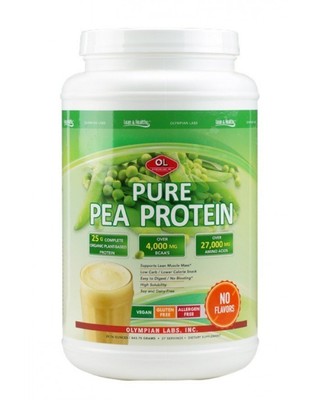 Olympian Labs Pea Protein Unflovered 843 г порошка