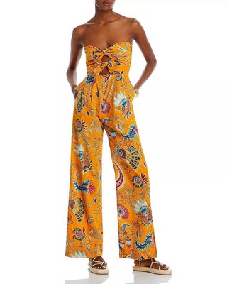 Charina Sarte Talaia Ribbon Strapless Jumpsuit 14B 1685