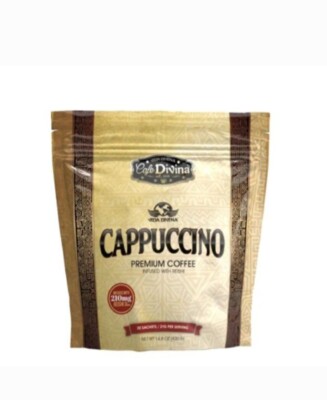 Vida Divina Caffe Organico Capuchino  Premium Infuse With Reishi...