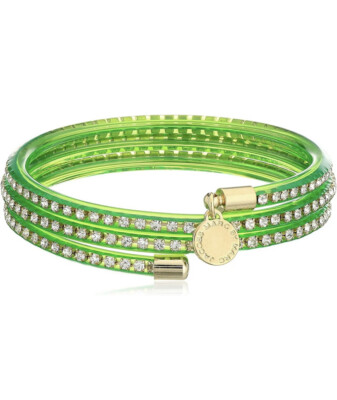 Marc By Marc Jacobs Slinky Green Toucan Zirconia Bracelet - Model M5131109