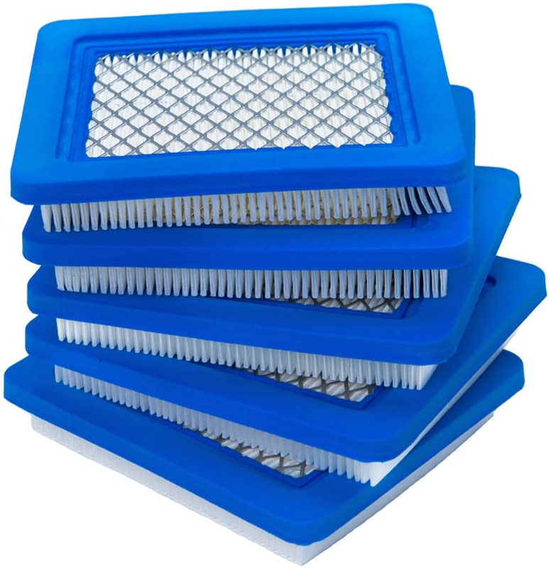 5 Pcs Lawn Mower Air Filter For Briggs Stratton Craftsman To
