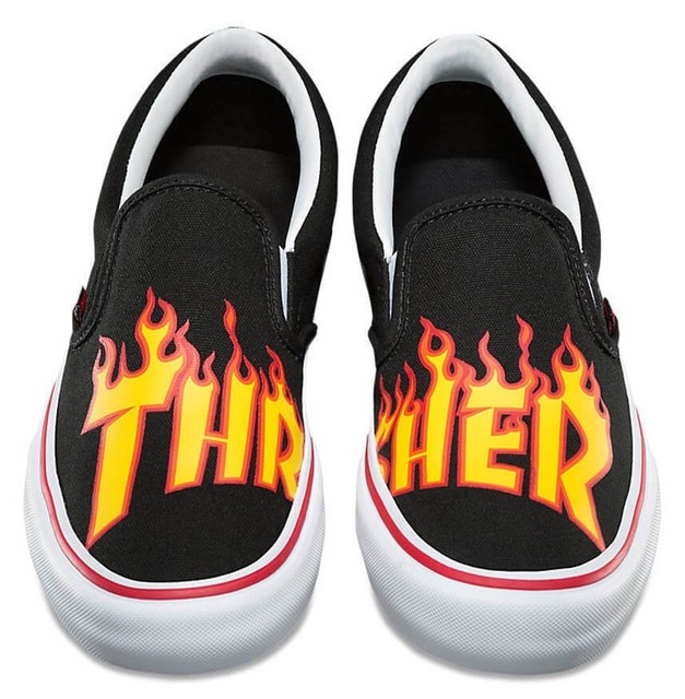 vans slip on thrasher vans slip on thrasher