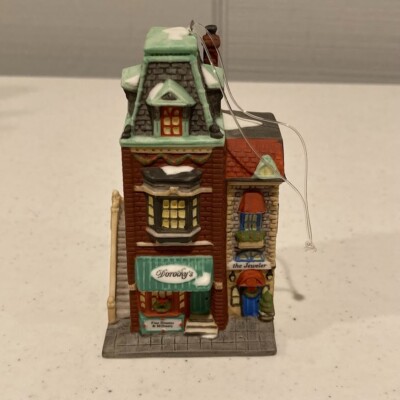 Dept. 56 DOROTHY'S DRESS SHOP  Ornament Christmas in the City Series