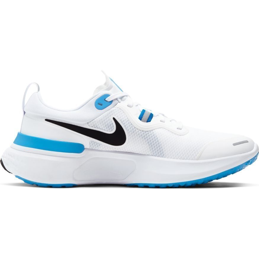 

МУЖСКИЕ БЕГОВЫЕ КРОССОВКИ NIKE REACT MILER БЕЛЫЙ/СИНИЙ-ЧЕРНЫЙ CW1777 100, размер 13 15, White/black/photo blue, Nike React Miler