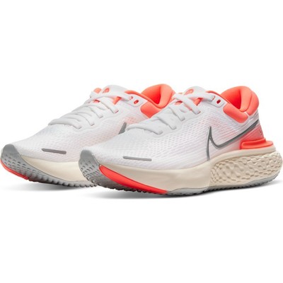 

Женские беговые кроссовки Nike ZoomX Invincible Run FlyKnit, белый/манго, 9 B(M) США, White/mango