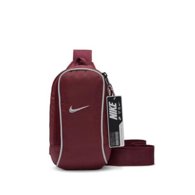 Nike Sportswear Essentials Crossbody Bag Unisex Casual Pack Wine NWT FB2850-681