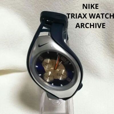 NIKE WATCH 腕時計 NIKE TRIAX WATCH NIKE watch stainless steel belt y2k Quartz