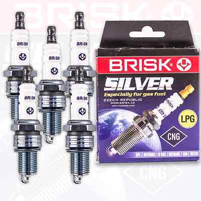 BRISK Silver LR17YS 1333 Zündkerzen Benzin CNG LPG Autogas 5 Stück TOP PREIS