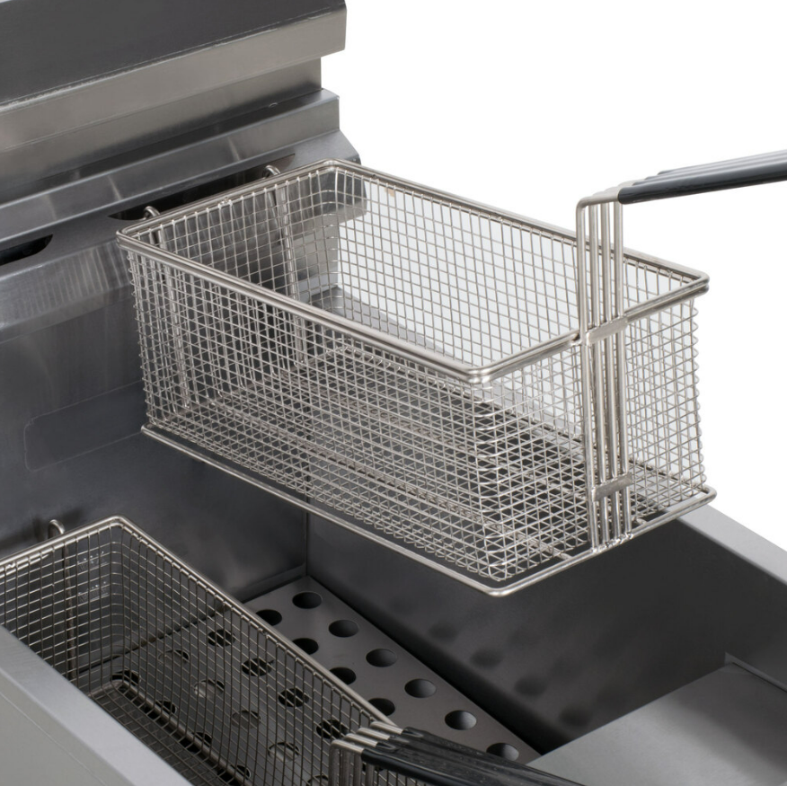 Commercial Kitchen 30 lb. Liquid Propane Countertop Frying Restaurant Deep Fryer