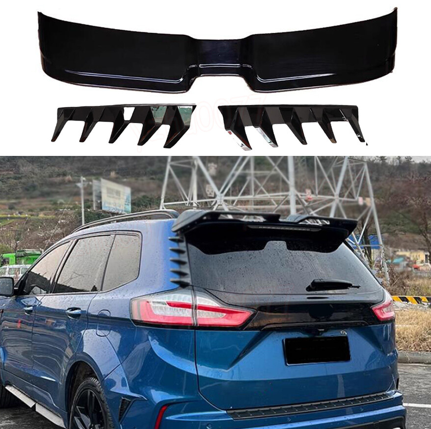Fit For 2015-2024 Ford Edge Rear Window Roof Spoiler Wing
