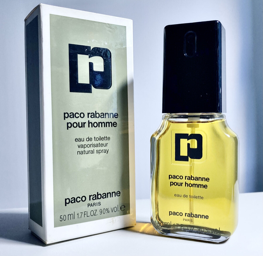 Paco Rabanne pour Homme edt Vintage pre barcode OLD VERSION