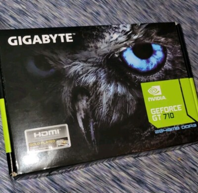 GIGABYTE NVIDIA GeForce GT 710 2.5GB Graphics Card - GT710