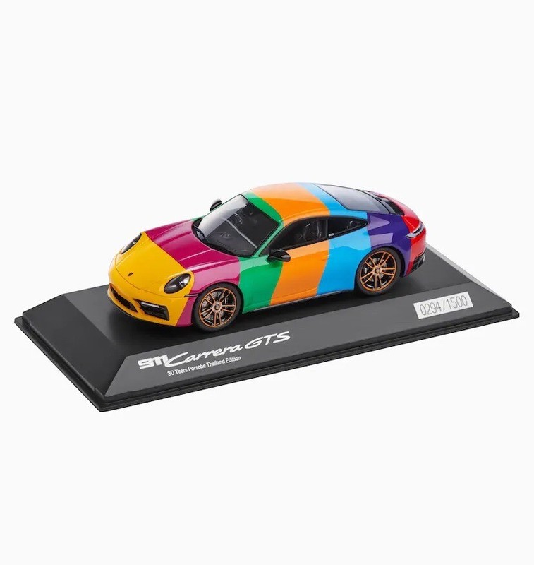 Porsche 911 (992) Carrera Gts 30 Ans Porsche ThaÃ¯Lande - Ã©Chelle 1/43 - Ã©Tinc...