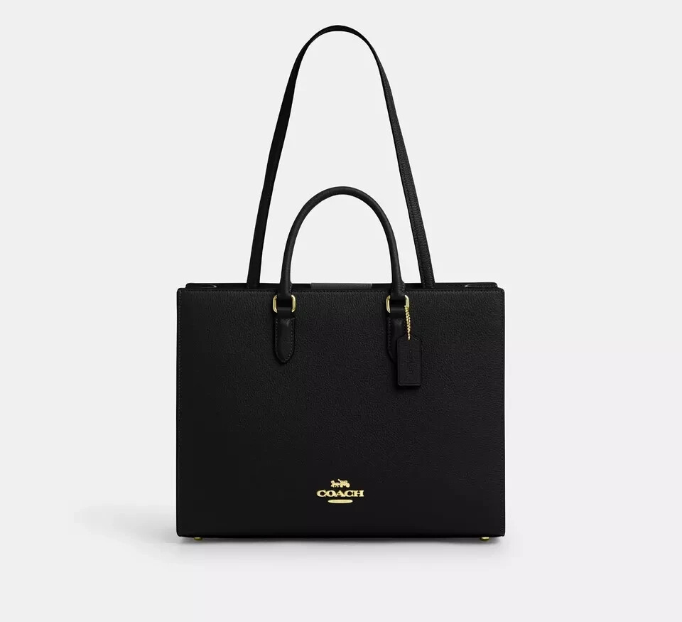 トートバッグ COACH Maggie Tote Bag CY666 COACH Maggie Tote Bag Shoulder Bag CY666 Black Outlet NEW | eBay