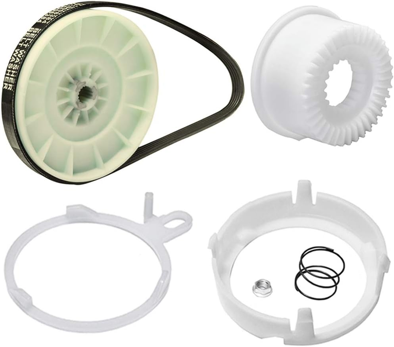 Pulley Clutch Kit W10721967 for Whirlpool Maytag Kenmore Washer W10006384 Belt