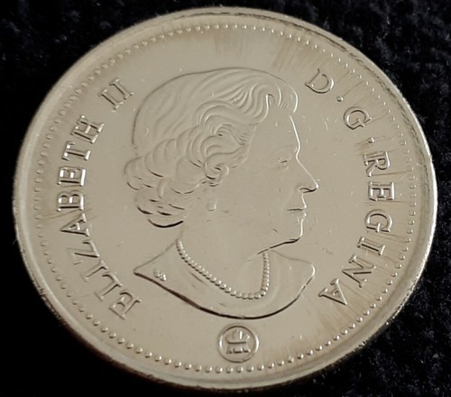 2018 Canadian Quater Missing Beads !