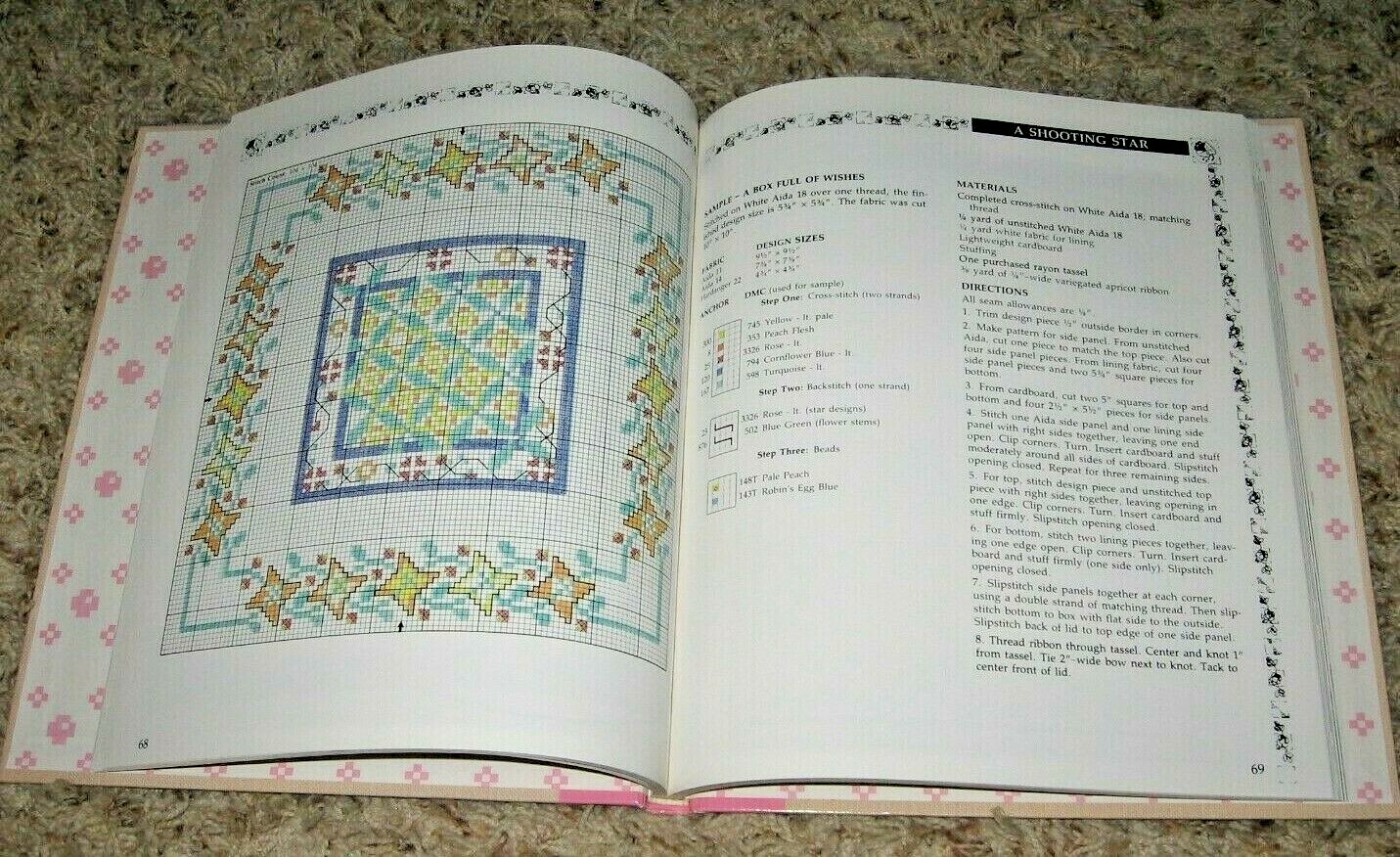 QUILT DESIGN IN CROSS-STITCH~THE VANESSA-ANN COLLECTION~HB~VGC