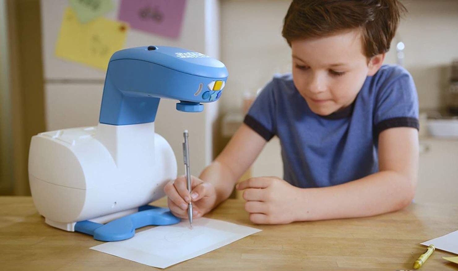 Smart Sketcher Learn to Draw, Blue and White