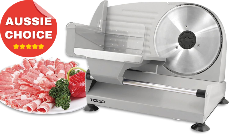 200W Electric Food Slicer Meat Slicer Deli Vegetables Fruit Bread Cutter