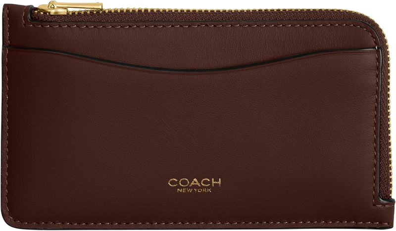 COACH small New York Zip Case Wallet