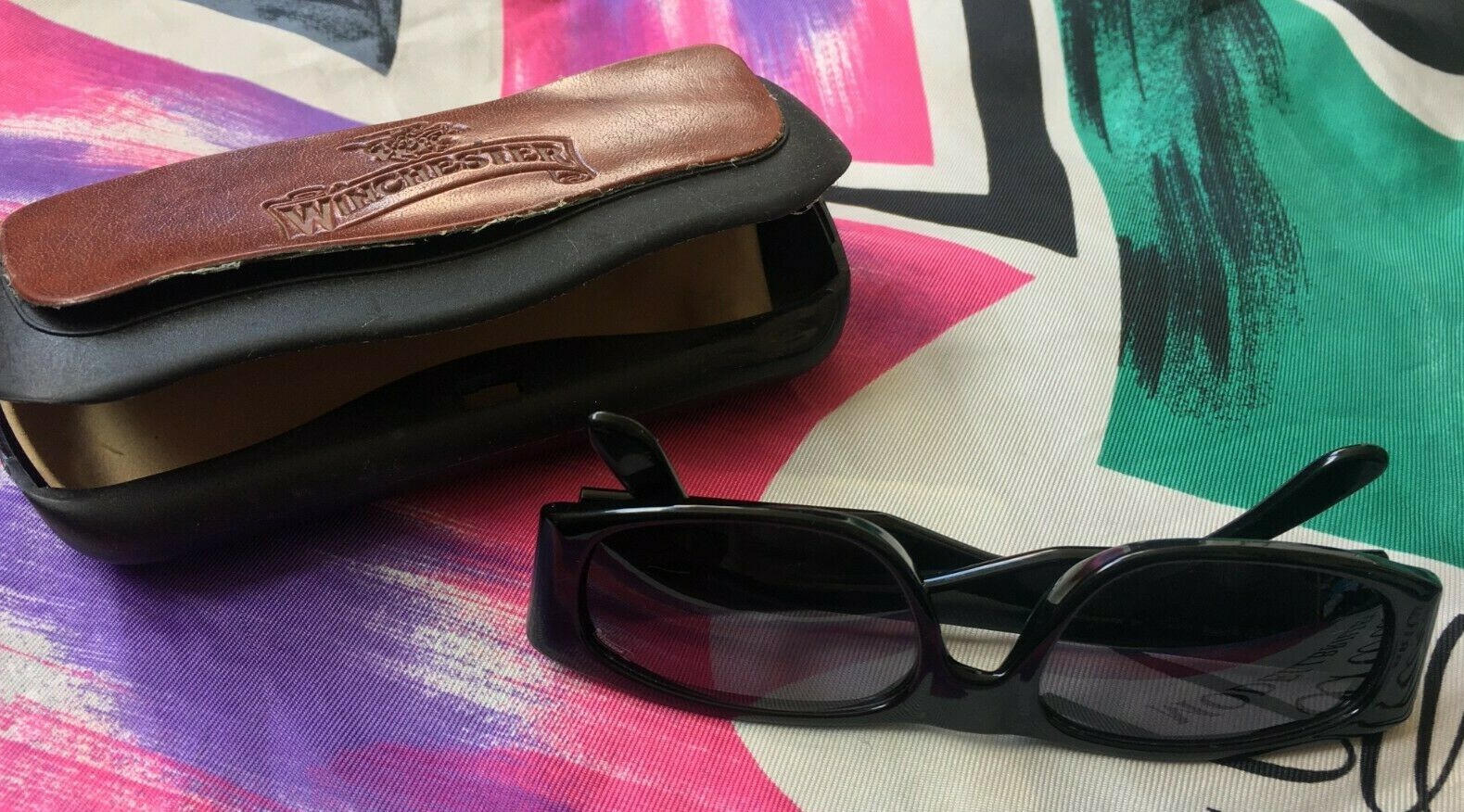WINCHESTER by MAGIC LINE ITALY製 MOHICAN Winchester by Magic Line Vintage sunglasses rectangular