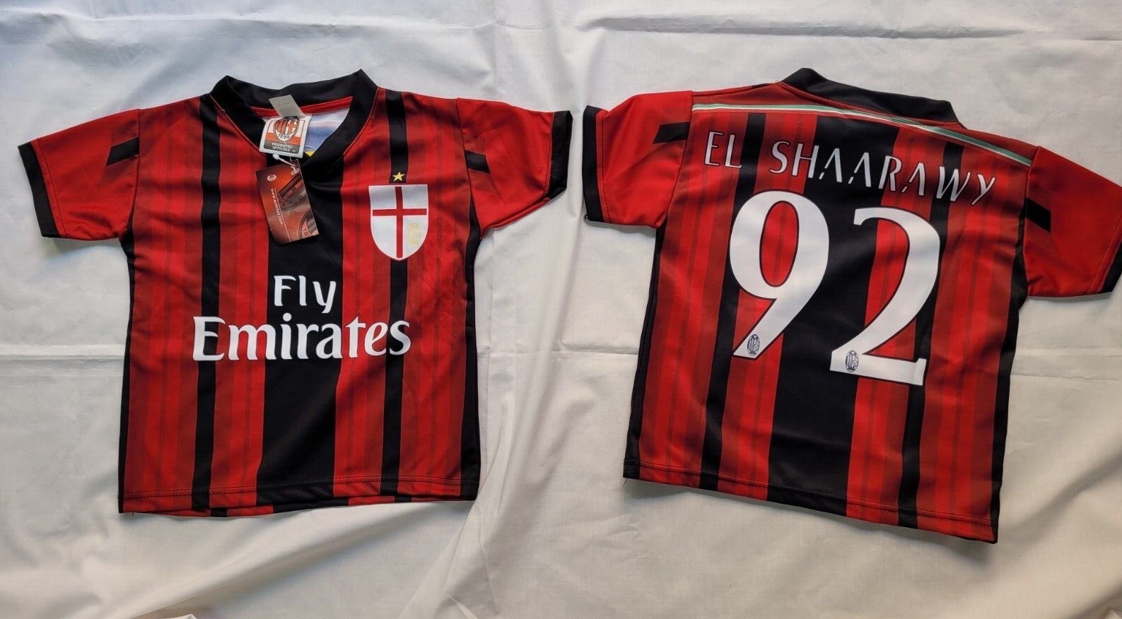 ACミラン EL SHAARAWY 92番 シャツ M 2012-13 AC Milan Home Shirt El Shaarawy #92 - 5/10 - (M)