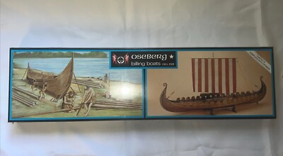 Billings Boats OSEBERG Viking Ship Model Kit #518 - Made in Denmark